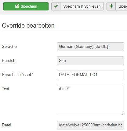 joomla overrides datumsformat 2